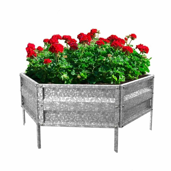 Pure Garden Raised Garden Bed Plant Holder Kit - 21 x 9.75 x 5.5 in. 50-193